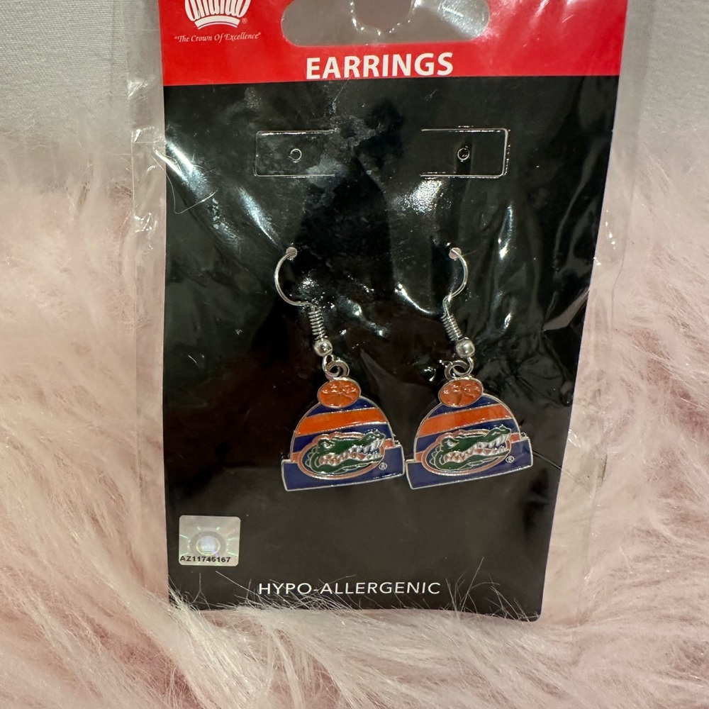 Florida Gators Team Logo Dangle Earrings